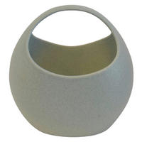 VASE 23 cm  - Salbeigrün, Design, Keramik (18/22/23cm) - Ambia Home