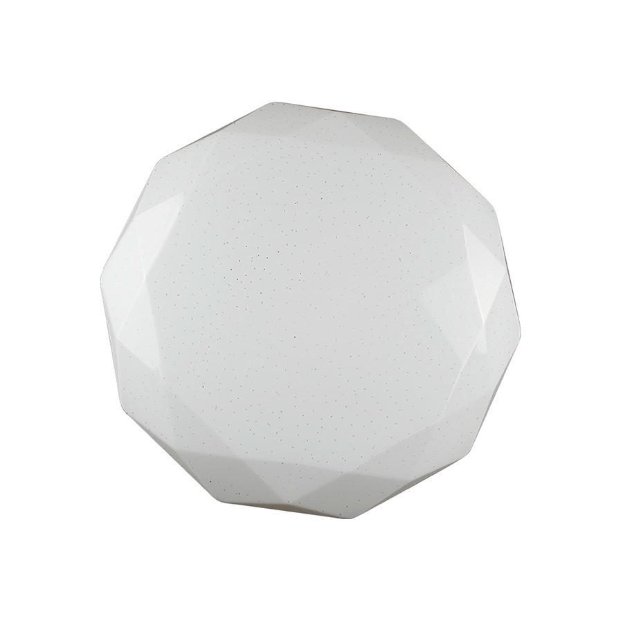 LED MENNYEZETI LÁMPA - fehér, Basics, műanyag/fém (6.8/34/34cm)