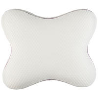 JASTUK ZA VRAT  55/46 cm       - siva/bela, Osnovno, tekstil (55/46cm) - Sleeptex