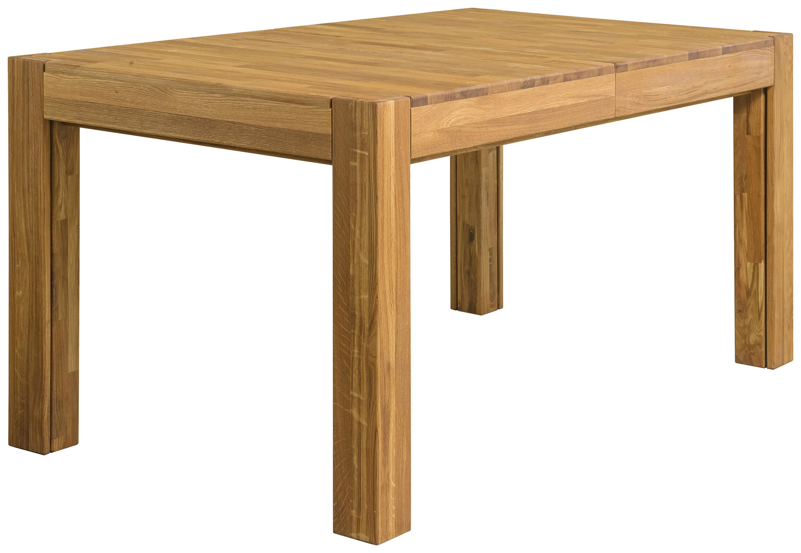 ESSTISCH Eichefarben rechteckig  ausziehbar  - Eichefarben, Natur, Holz (160/90/75cm) - Livetastic