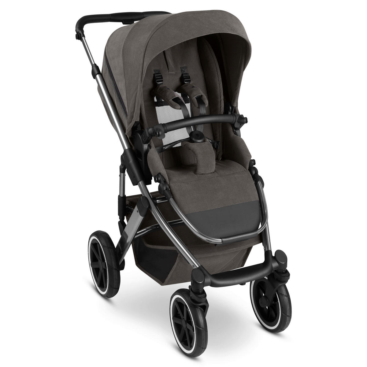 KOMBIKINDERWAGEN Salsa 5 Air  - Anthrazit/Hellgrau, Basics, Metall - ABC Design