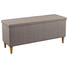 BETTBANK - Eichefarben/Beige, Design, Holz/Textil (151/59/39cm) - Linea Natura BETTBANK - Eichefarben/Beige, Design, Holz/Textil (151/59/39cm) - Linea Natura