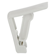 TISCHTUCHKLAMMER - Weiß, Basics, Kunststoff (6cm)