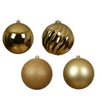 CHRISTBAUMKUGEL-SET  - Basics (14,00/14,00/14,00cm) - X-Mas