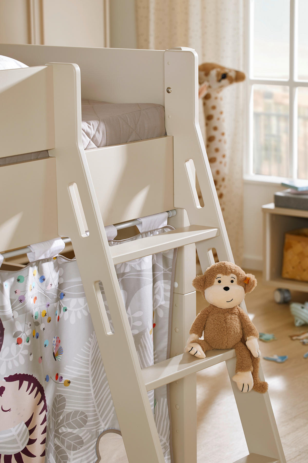 HOCHBETT 120/200 cm  - Beige, KONVENTIONELL, Holzwerkstoff (120/200cm) - Paidi