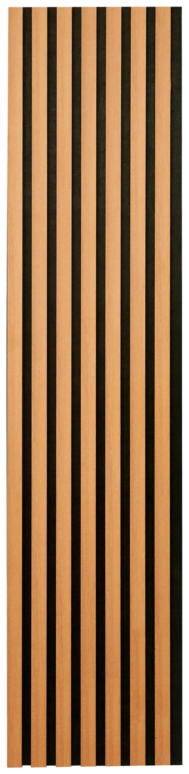 AKUSTIKPANEEL Echtholz, Nachbildung 30,5/132,5/2,1 cm 4 Stück  - Schwarz/Eiche Artisan, Trend, Holz/Holzwerkstoff (30,5/132,5/2,1cm) - Boxxx