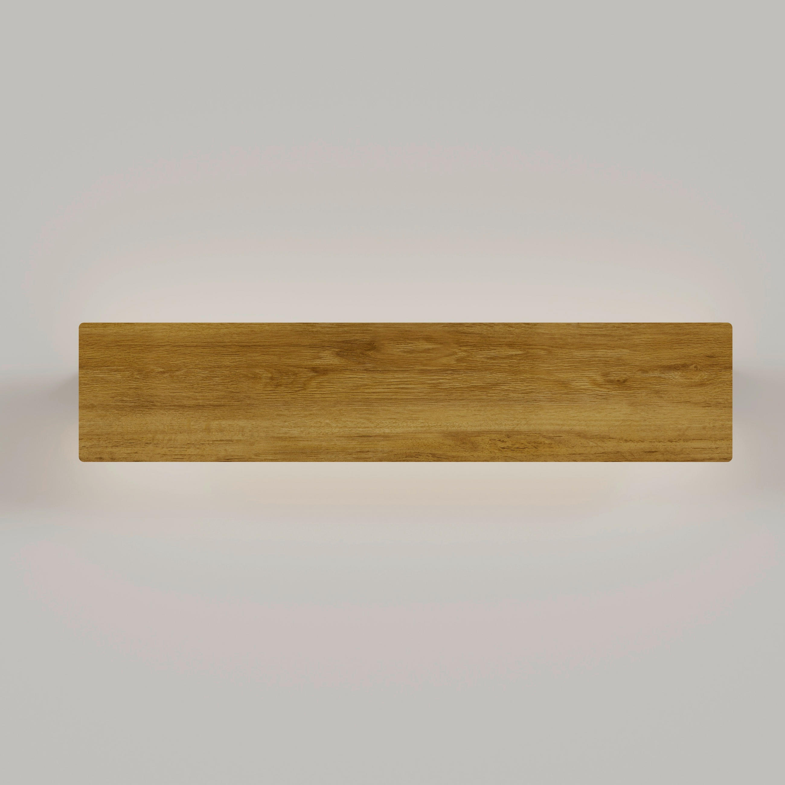 LED-WANDLEUCHTE 38/12/10 cm   - Eichefarben, Natur, Holz (38/12/10cm) - Waldwelt