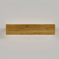 LED-WANDLEUCHTE 38/12/10 cm   - Eichefarben, Natur, Holz (38/12/10cm) - Waldwelt