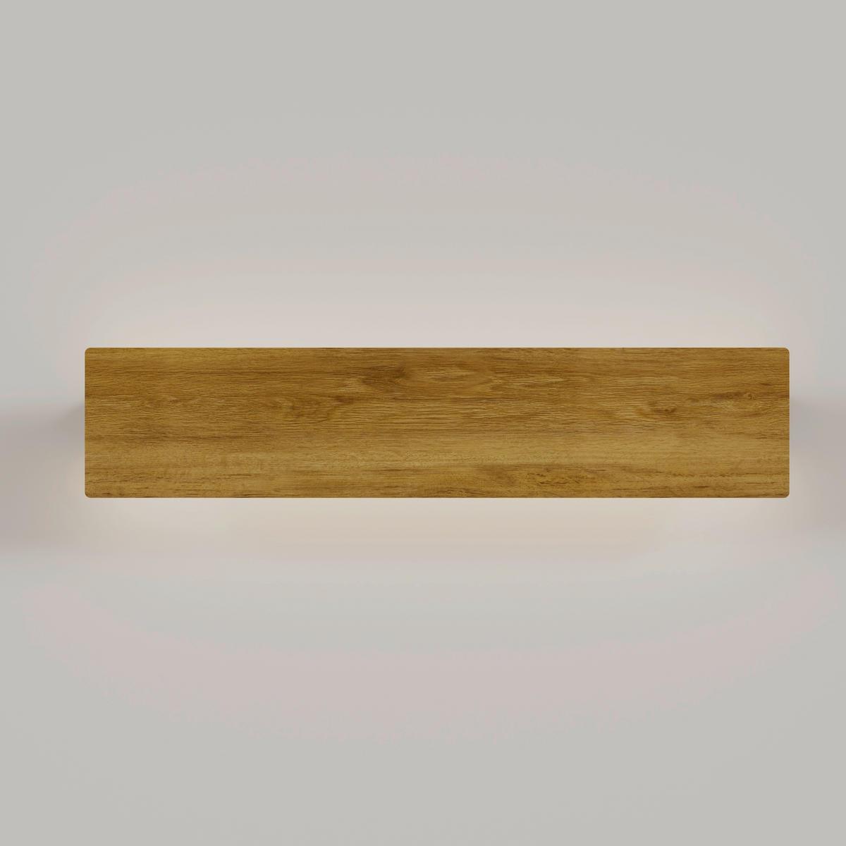 LED-WANDLEUCHTE 38/12/10 cm   - Eichefarben, Natur, Holz (38/12/10cm) - Waldwelt
