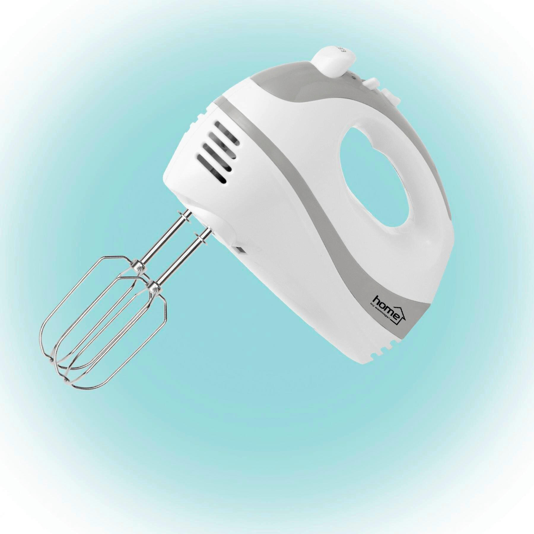KÉZI MIXER - fehér, Basics, műanyag (19/13/15cm)