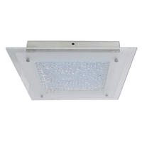 LED-DECKENLEUCHTE 36 cm  - Chromfarben, Basics, Glas/Metall (36cm) - Näve