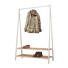 GARDEROBENSTÄNDER Weiß, Kieferfarben - Weiß/Kieferfarben, Design, Holz/Metall (120/180/43cm) GARDEROBENSTÄNDER Weiß, Kieferfarben - Weiß/Kieferfarben, Design, Holz/Metall (120/180/43cm)