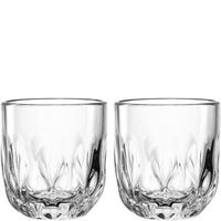 KAFFEEGLAS GOCCE 3  - Klar, Design, Glas (7,6/8,2/7,6cm) - Leonardo