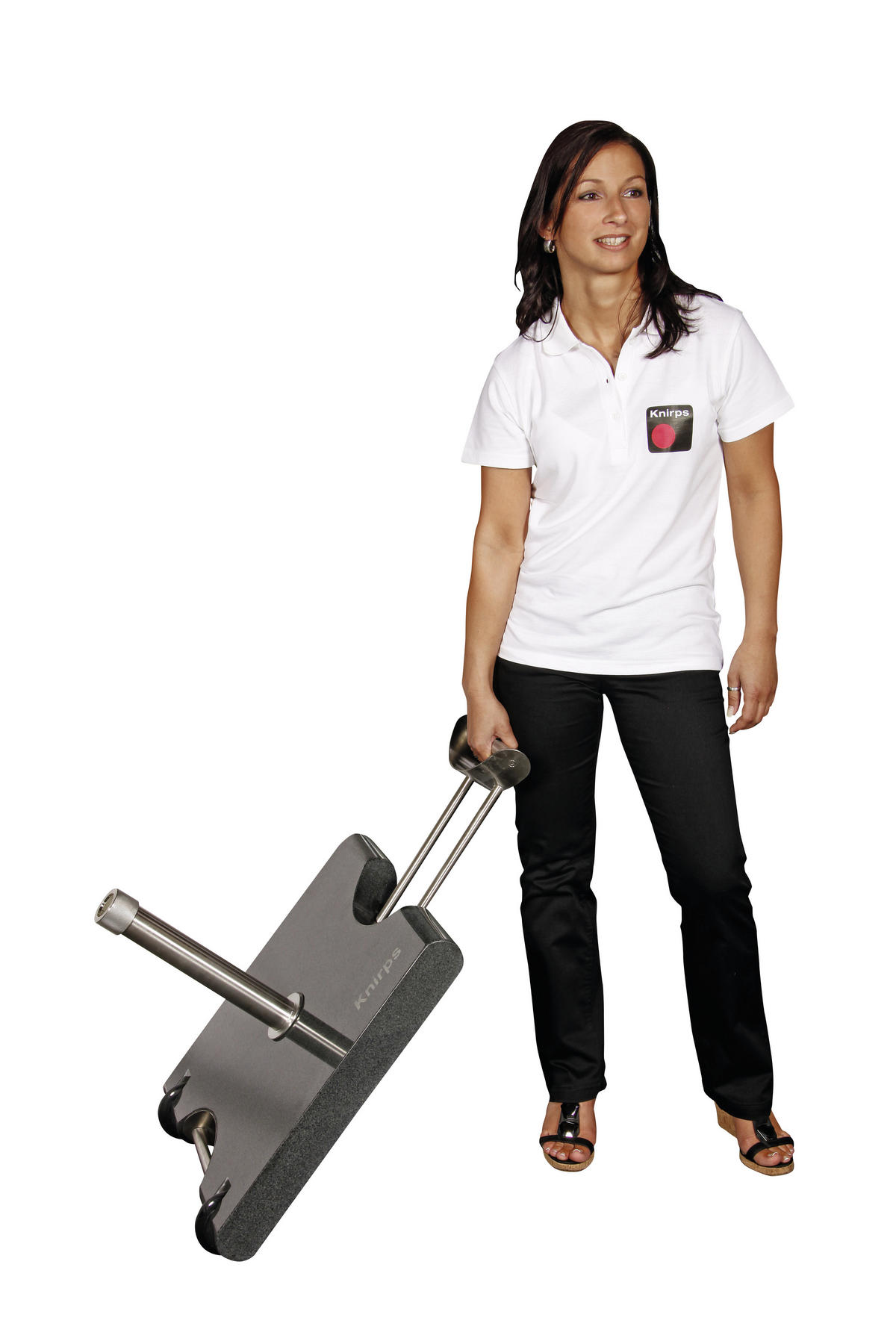 SONNENSCHIRMSTÄNDER Granit Anthrazit  - Anthrazit, KONVENTIONELL, Stein/Metall (55/7/54cm) - KNIRPS