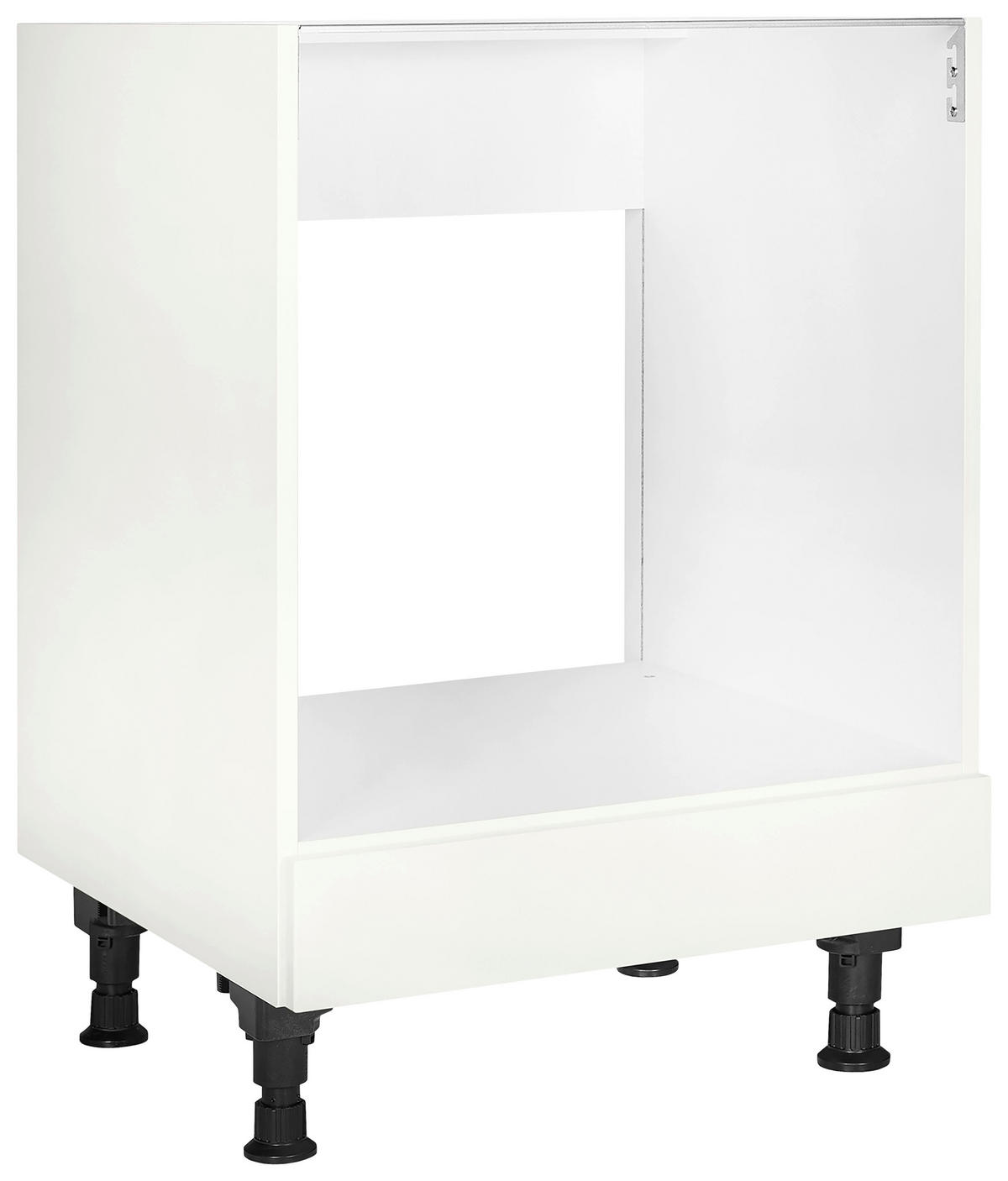 HERDUMBAUSCHRANK 60/87/56 cm  in Weiß  - Weiß, MODERN, Holzwerkstoff (60/87/56cm) - Nobilia