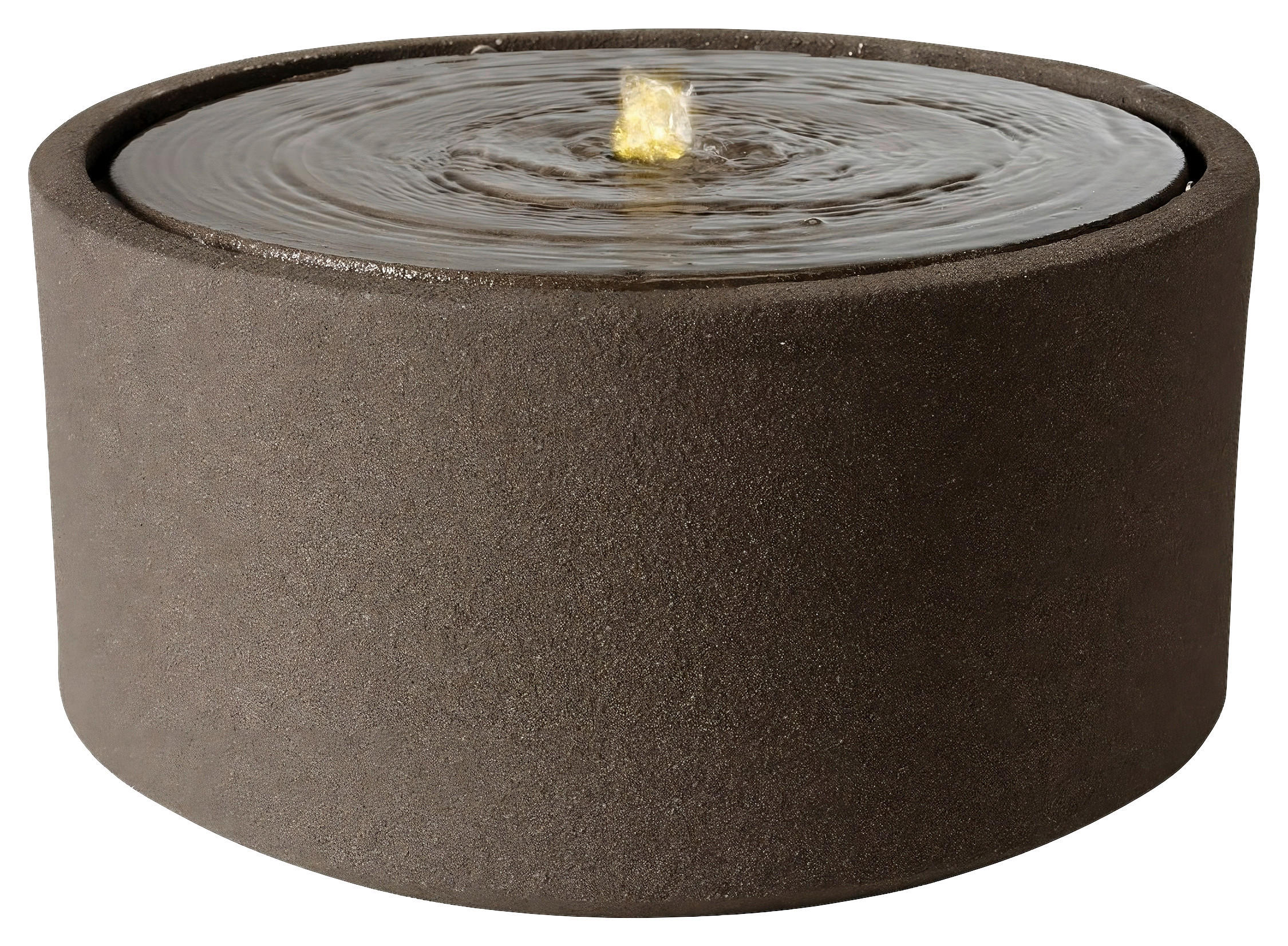 GARTENBRUNNEN - Anthrazit, LIFESTYLE, Kunststoff (49/25cm)