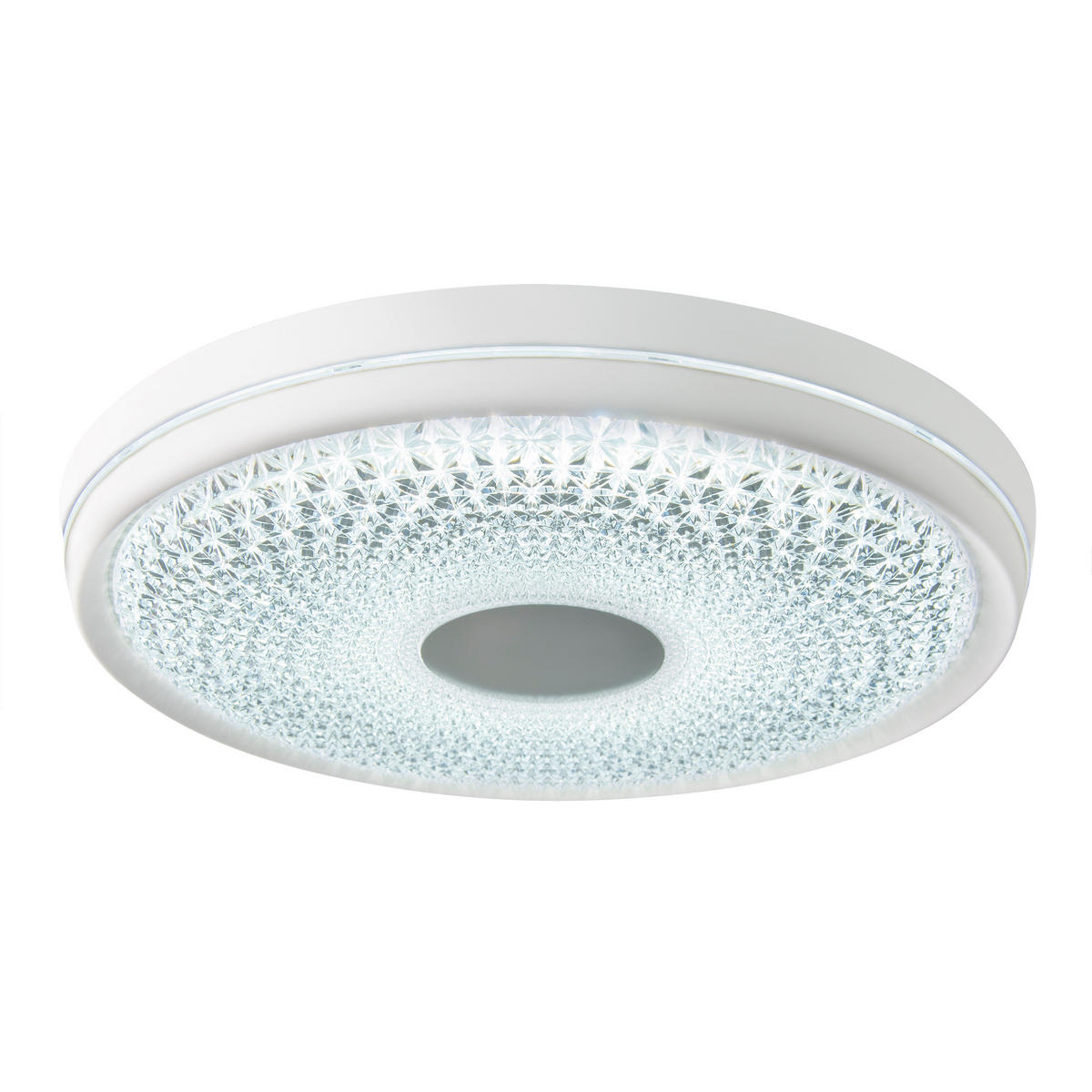 LED-DECKENLEUCHTE 51/8,5 cm   - Klar/Weiß, KONVENTIONELL, Kunststoff/Metall (51/8,5cm) - Näve