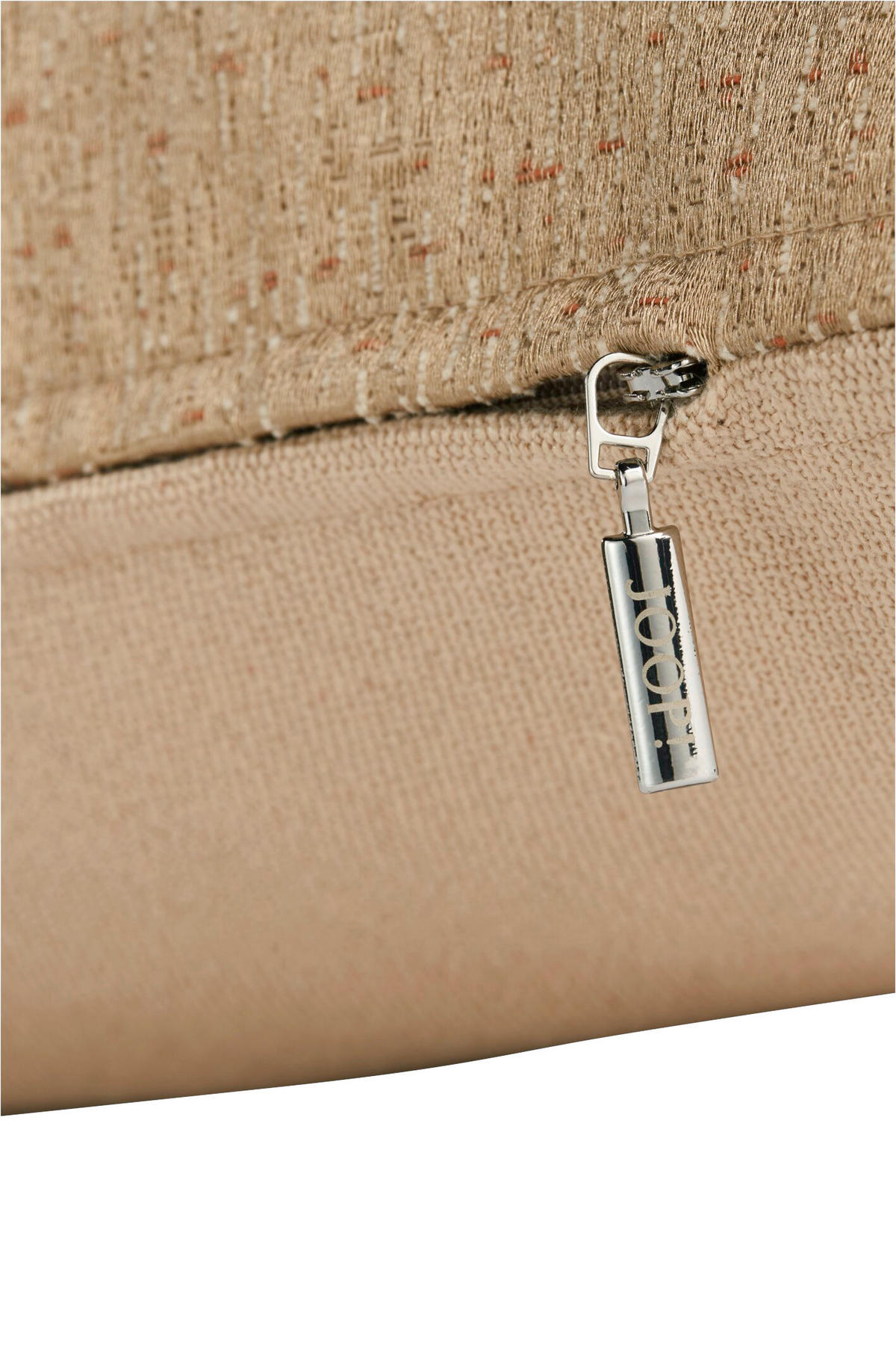 KISSENHÜLLE J!Vibrance nude 50/50 cm  - Cognac/Sahara, Basics, Textil (50/50cm) - Joop!