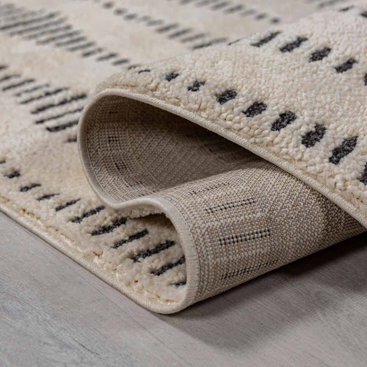 WEBTEPPICH 160/230 cm Creme  - Creme, MODERN, Textil (160/230cm) - Xora