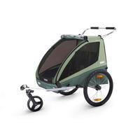 FAHRRADANHÄNGER   COASTER XT  - Olivgrün, KONVENTIONELL, Textil/Metall (137/77/103cm) - Thule