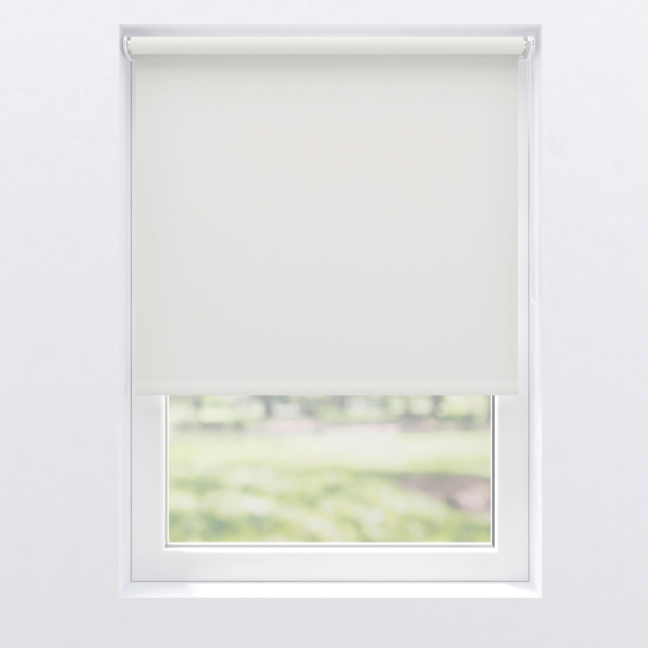 VERDUNKELUNGSROLLO  Verdunkelung  90/220 cm    - Weiß, Basics, Kunststoff (90/220cm)