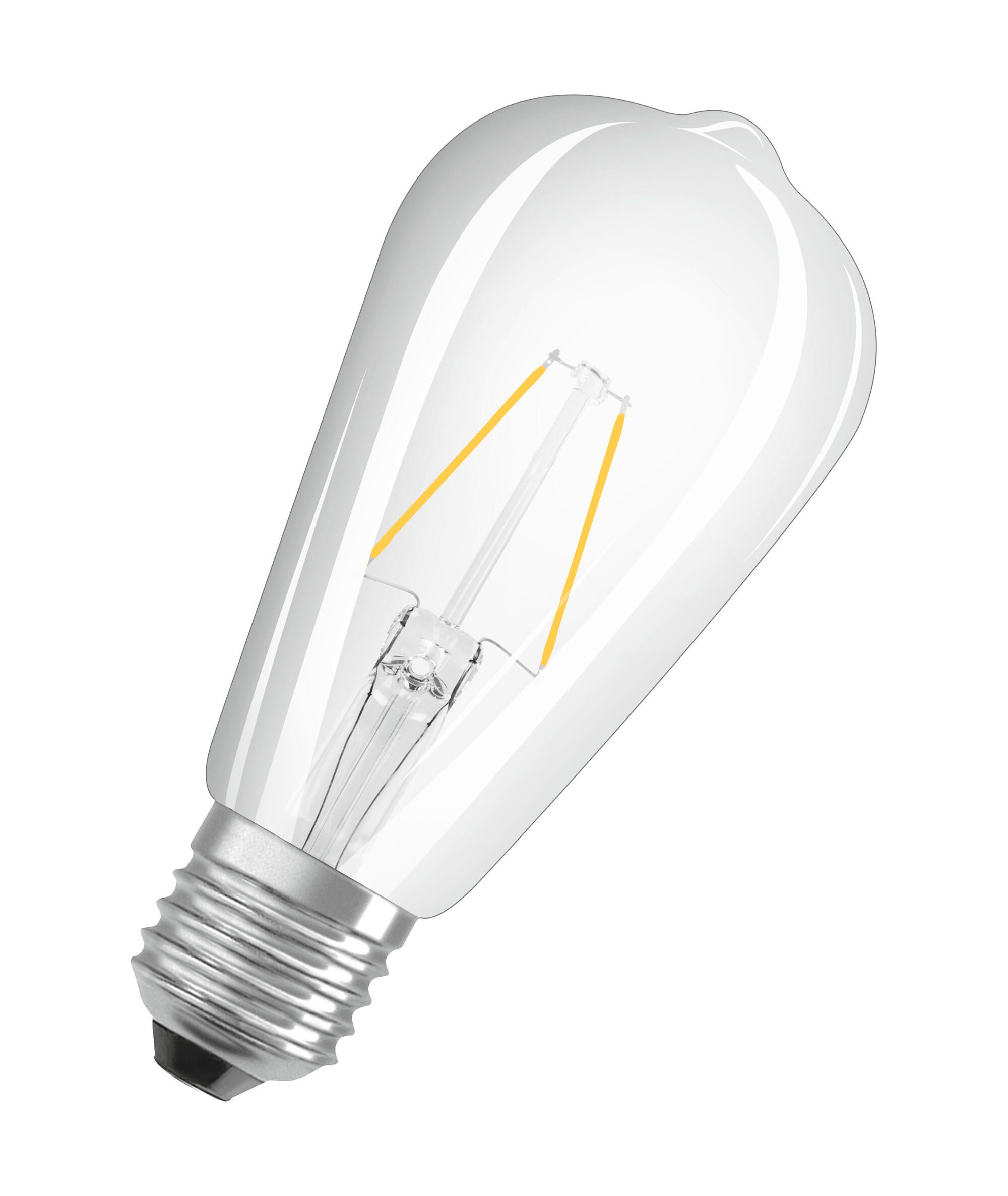 LED-LEUCHTMITTEL   E27 2,5 W 250 lm  - Klar, Basics, Glas (6,4/14,3cm) - Osram