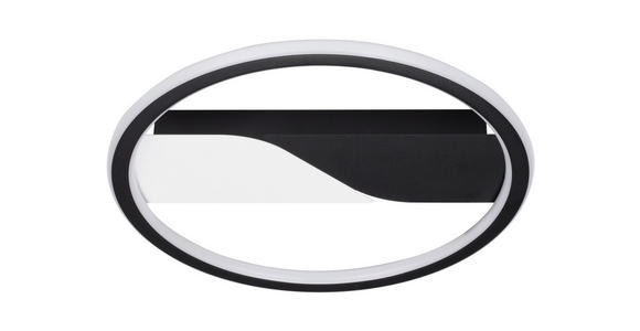 LED-DECKENLEUCHTE 35/5,5 cm   - Weiß, Basics, Kunststoff/Metall (35/5,5cm) - Novel