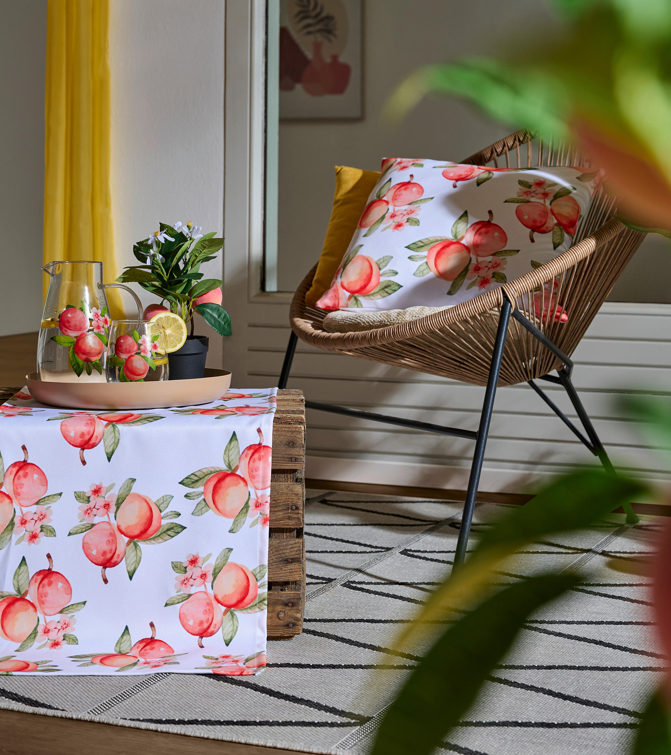 JASTUČE ZA BALKON I BAŠTU - višebojna, Trendi, tekstil (45/45cm) - Ambia Home