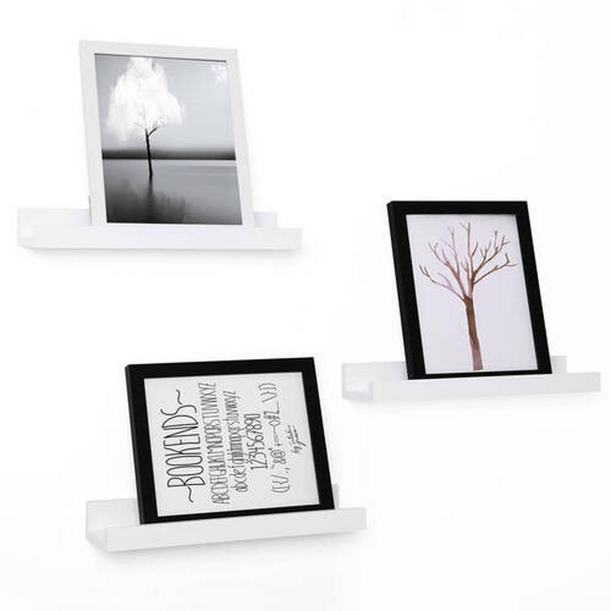 WANDREGAL Weiß  - Weiß, Basics, Holzwerkstoff (38/5/10cm) - Boxxx