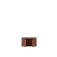 GARDEROBENBANK - Terracotta/Grau, MODERN, Kunststoff (74,5/41,5/34,9cm) - Carryhome