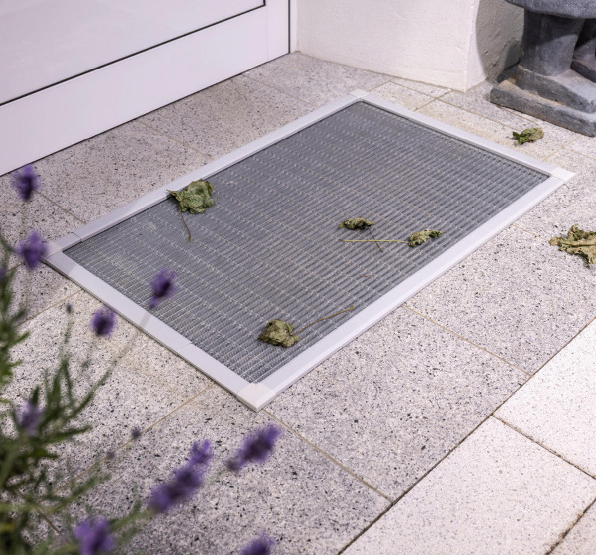 LICHTSCHACHTABDECKUNG - Weiß/Grau, Basics, Metall (40-60/80-140cm)