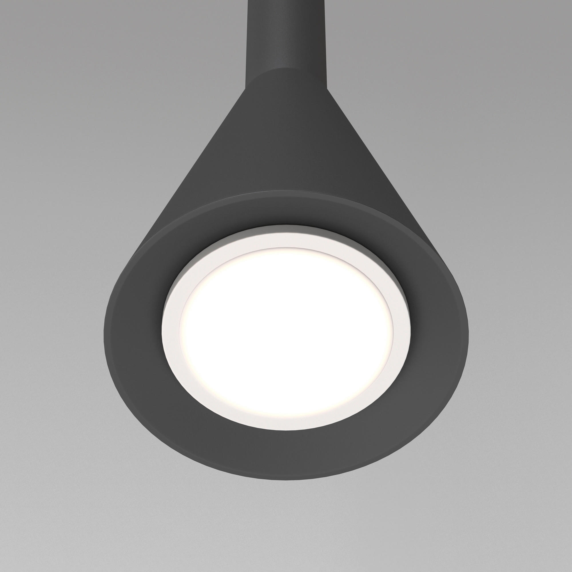Thumbnail - Maytoni Pendelleuchte Pendant, Schwarz, Metall, konisch,konisch, 89.5 cm, CE, beliebig kürzbar, gleichmäßige Lichtvertei...