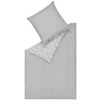 WENDEBETTWÄSCHE E-Scatter Big Flanell 135/200 cm  - Hellgrau/Grau, Basics, Textil (135/200cm) - Esprit