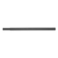 DUSCHSTANGE - Schwarz, KONVENTIONELL, Metall (2/75-125cm) - Schöner Wohnen