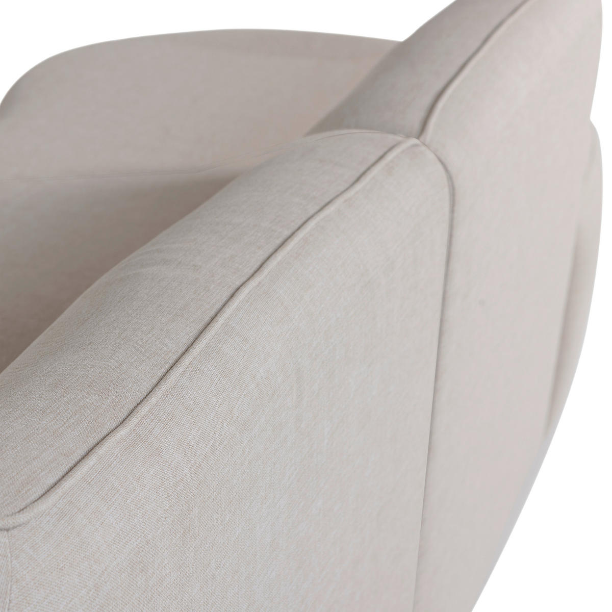 LOUNGEGARNITUR  258/168 cm  Aluminium  - Naturfarben, MODERN, Textil/Metall (258/168cm) - Livetastic