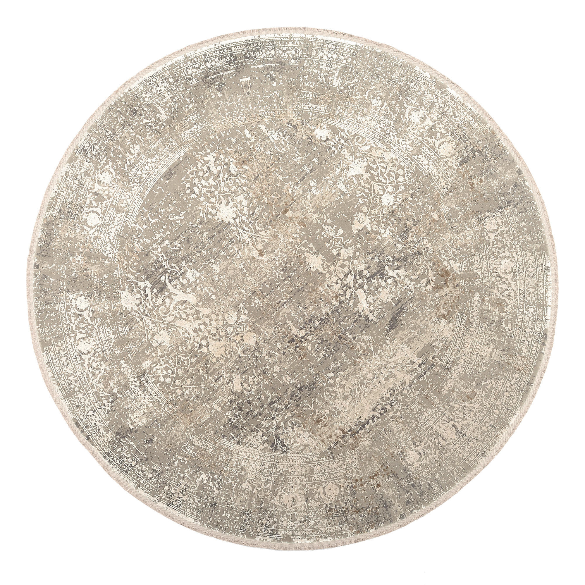 WEBTEPPICH 200 cm Avignon Grau, Goldfarben  - Goldfarben/Grau, Design, Textil (200cm) - Dieter Knoll