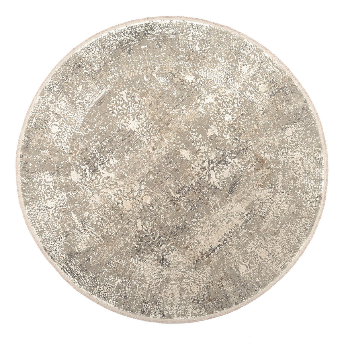WEBTEPPICH 160 cm Avignon Grau, Goldfarben  - Goldfarben/Grau, Design, Textil (160cm) - Dieter Knoll
