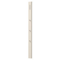 GARDEROBENPANEEL  in 10/165/3 cm  - Sandfarben/Chromfarben, Design, Holzwerkstoff/Metall (10/165/3cm) - Moderano