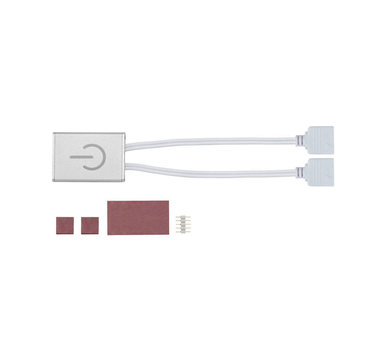 LED-STRIP  70975  - Silberfarben, Basics, Metall (4,3/0,85cm) - Paulmann