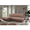 ECKSOFA PAROS Braun Bouclé  - Schwarz/Braun, Design, Kunststoff/Textil (179/277cm) - MID.YOU