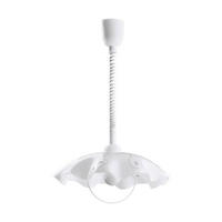 HÄNGLAMPA 41,5/150 cm  - klar/vit, Klassisk, glas/plast (41,5/150cm) - Eglo