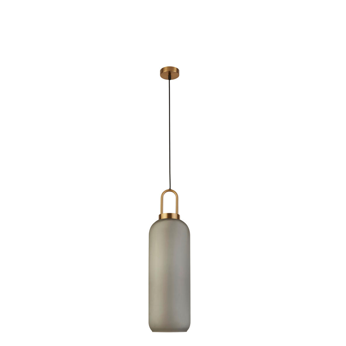 HÄNGLAMPA Pipette 15/136 cm  - mässingsfärgad, Klassisk, metall/glas (15/136cm)