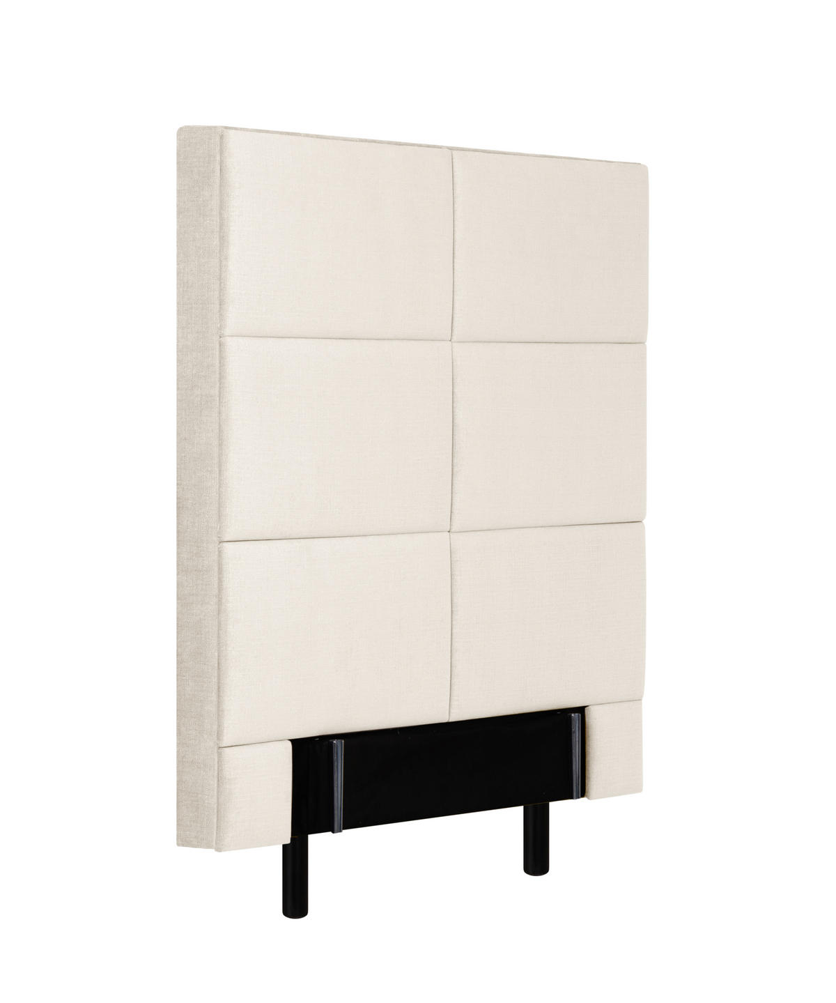 KONTINENTALSÄNG  in beige, H5 = hård  - beige/svart, Klassisk, metall/textil (120/200cm) - Novel