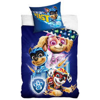 DEČJA POSTELJINA PAW PATROL 140/200 cm tekstil višebojna  - višebojna, Osnovno, tekstil (140/200cm) - Paw Patrol