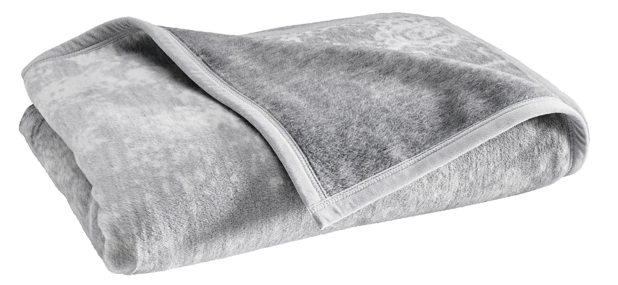 PLÉD, bavlna, 150/200 cm - bílá/béžová, Basics, textil (150/200cm) - S. Oliver
