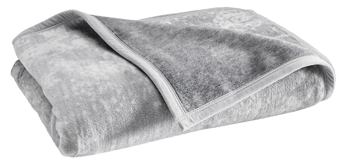 PLÉD, bavlna, 150/200 cm - bílá/béžová, Basics, textil (150/200cm) - S. Oliver