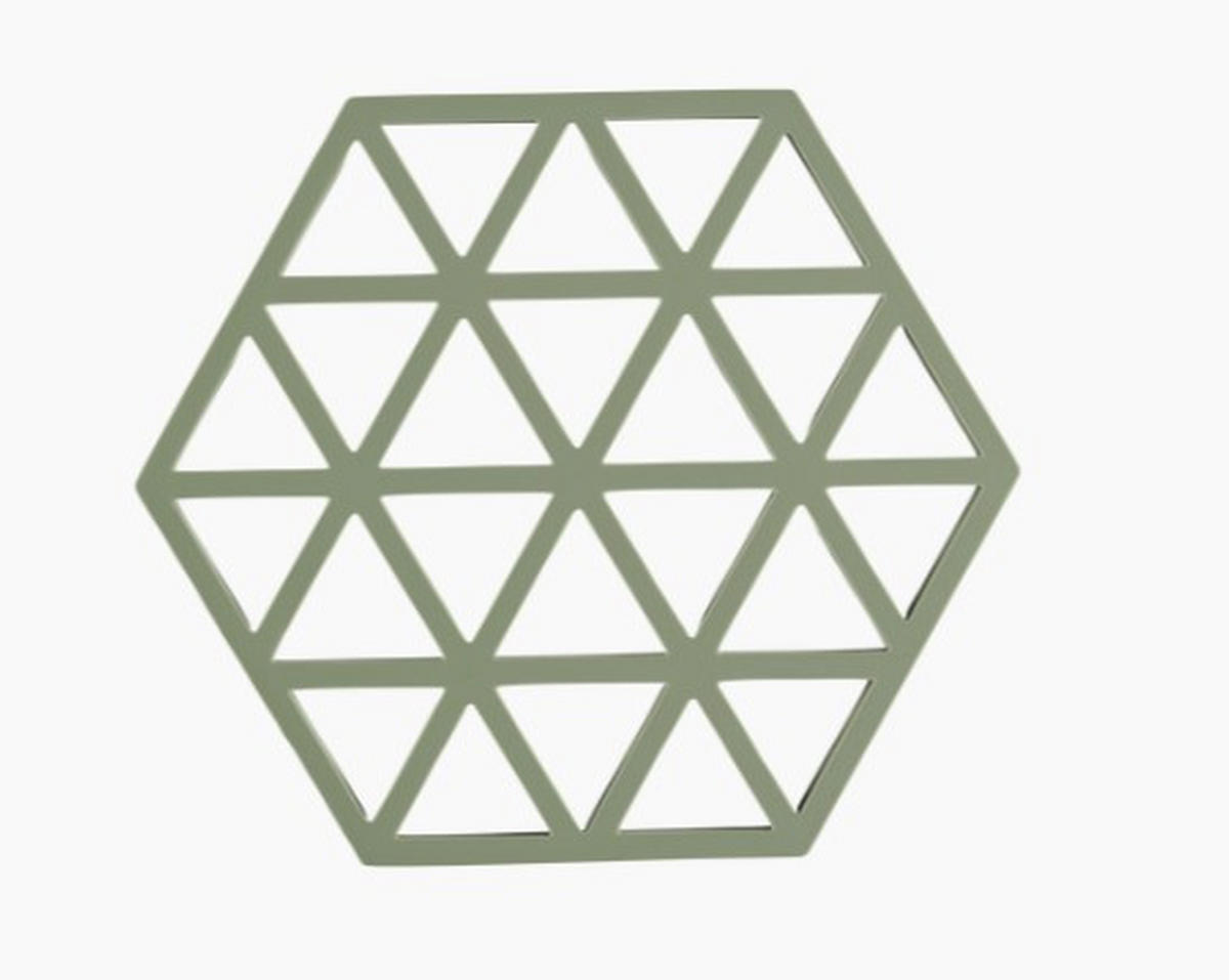GRYTUNDERLÄGG  16 cm - grön, Basics, plast (16cm) - Zone Denmark