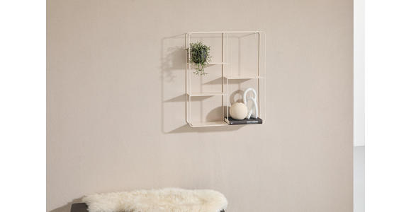 WANDREGAL 50/60/12 cm  - Kaschmir, Basics, Metall (50/60/12cm) - Landscape