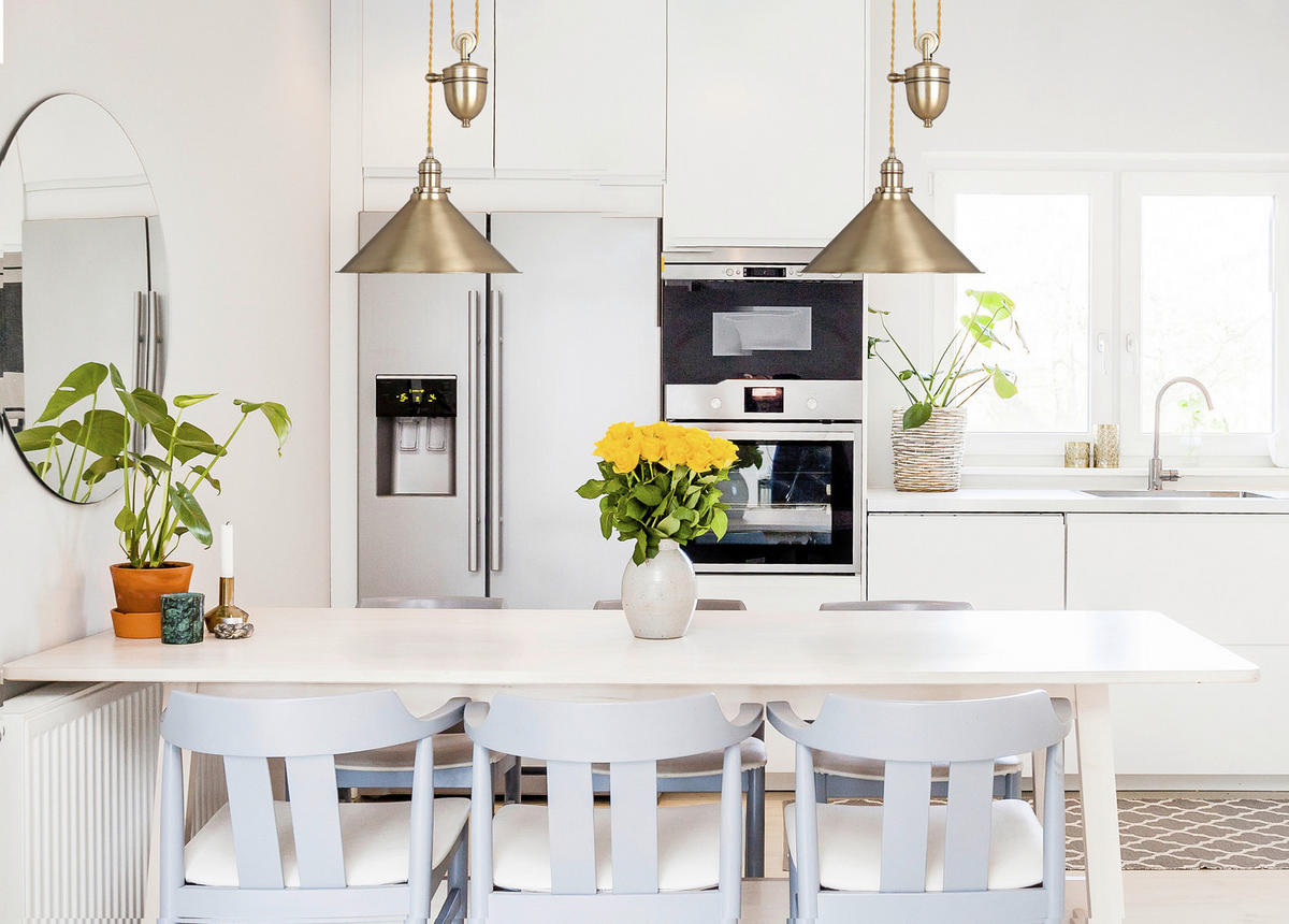 HÄNGELEUCHTE 37/96-180 cm  - Messingfarben, LIFESTYLE, Metall (37/96-180cm) - Elstead Lighting