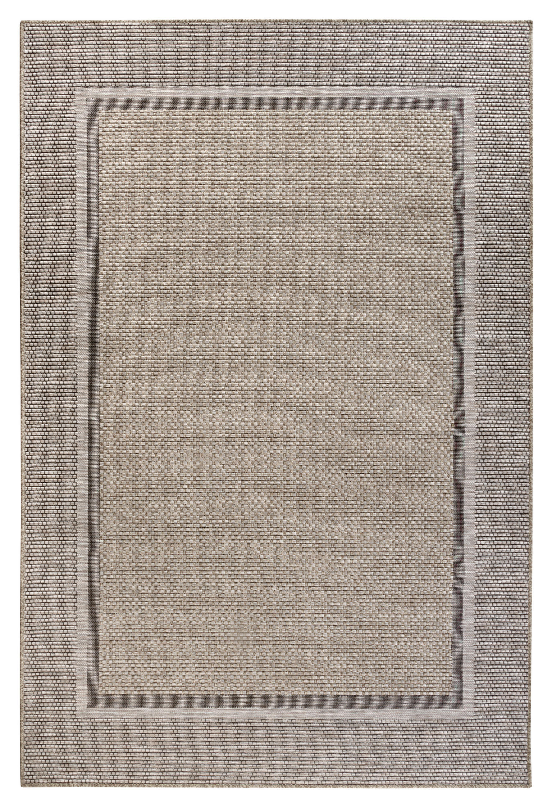 OUTDOORTEPPICH für Terrasse und Balkon 155/230 cm Kollektion 1836 Hellbraun  - Hellbraun, Design, Kunststoff (155/230cm) - Villeroy & Boch